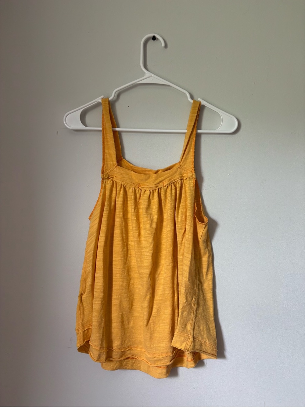 Free People Golden Yellow Sleeveless Tank